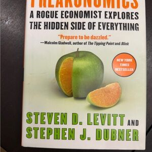 Freakonomics Book by Steven D. Levitt and Stephen J. Dubner